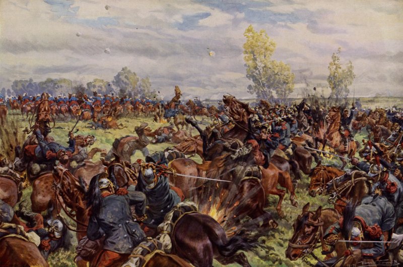 Fighting during the Great French Offensive West of the Argonne, 25-30 September 1915 by Hans W. (after) Schmidt