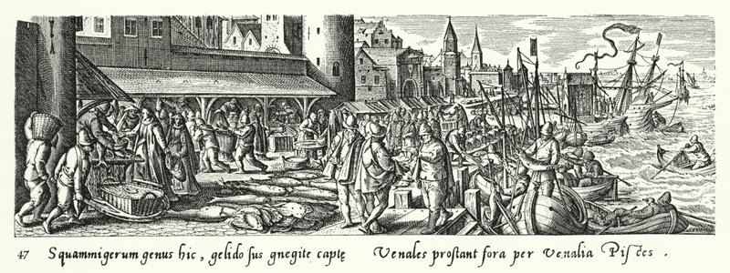 Fish Market by Hans after Bol