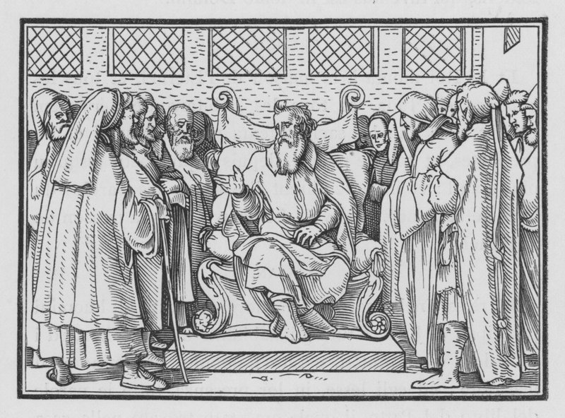 The Genealogy from Adam Recited by Hans after Holbein the Younger