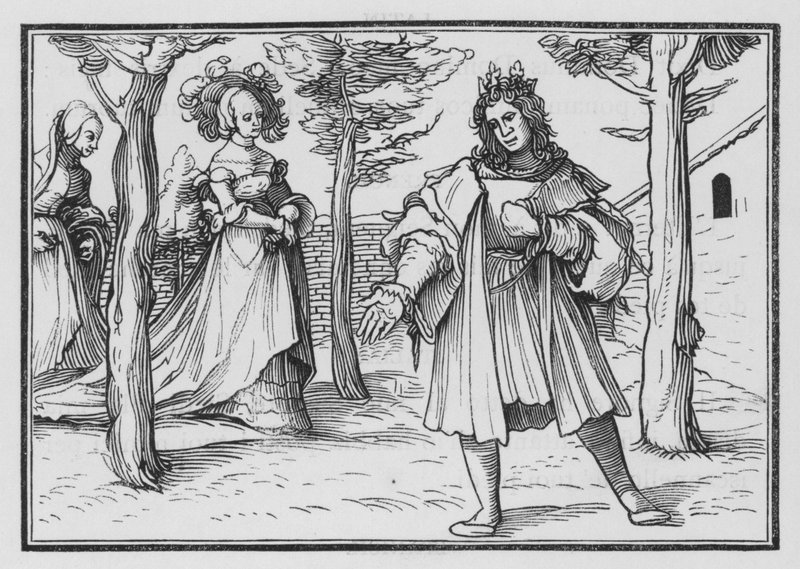 The Love of the Church unto Christ by Hans after Holbein the Younger