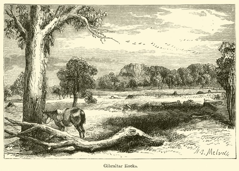Gibraltar Rocks by Harden Sidney (after) Melville