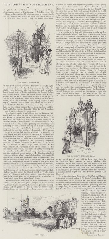 Picturesque Aspects of the East-End III by Harold Oakley