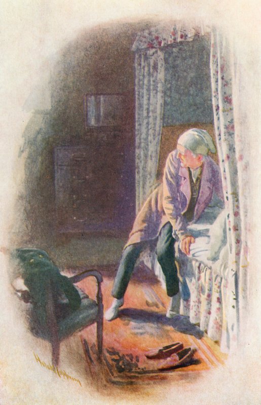 Illustration for A Christmas Carol by Charles Dickens by Harold Copping