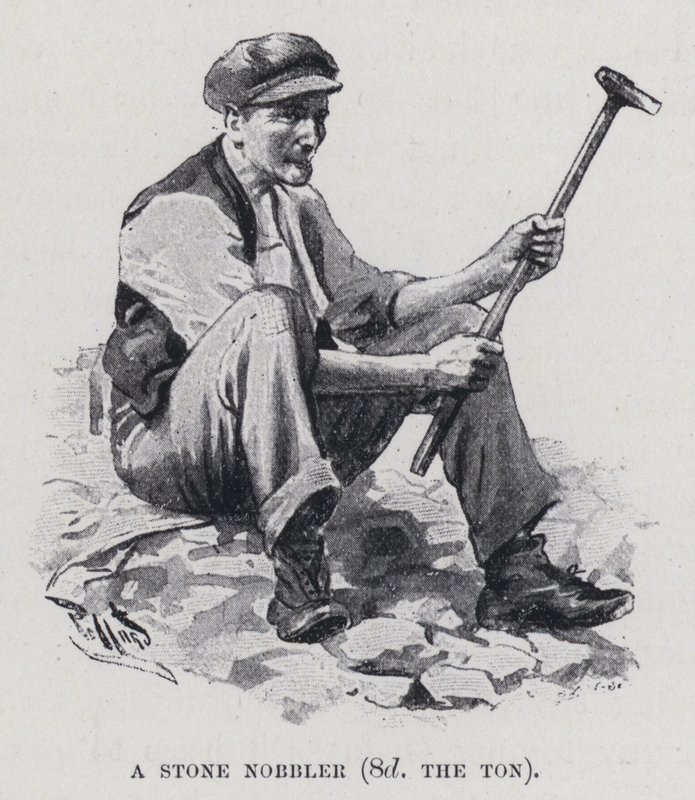 A Stone Nobbler, 8d the Ton by Harold Hume Piffard