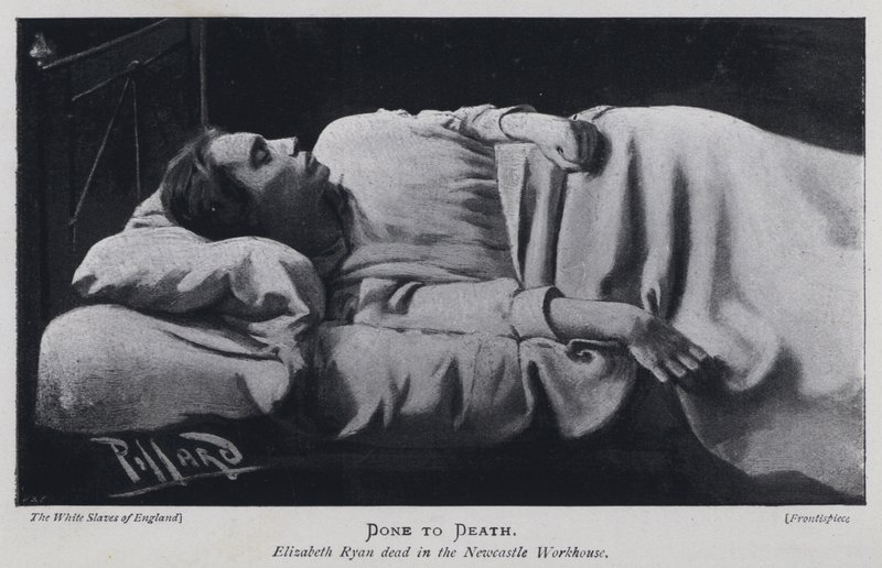 Done to Death, Elizabeth Ryan dead in the Newcastle Workhouse by Harold Hume Piffard
