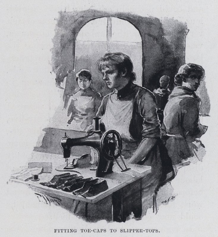 Fitting Toe-Caps to Slipper-Tops by Harold Hume Piffard