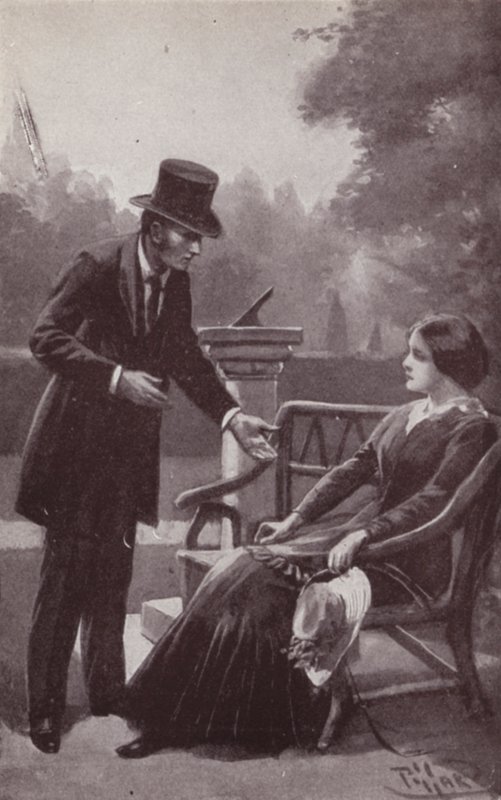 Illustration for The Mystery Of Edwin Drood by Charles Dickens (lithograph) by Harold Hume Piffard