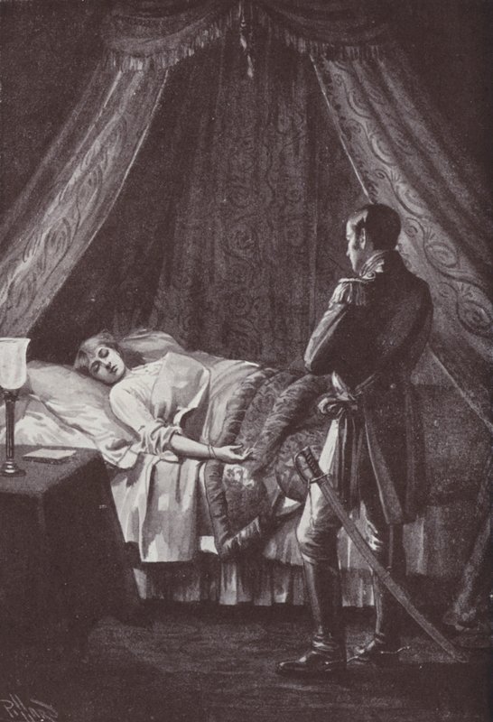 Illustration for Vanity Fair by William Makepeace Thackeray by Harold Hume Piffard