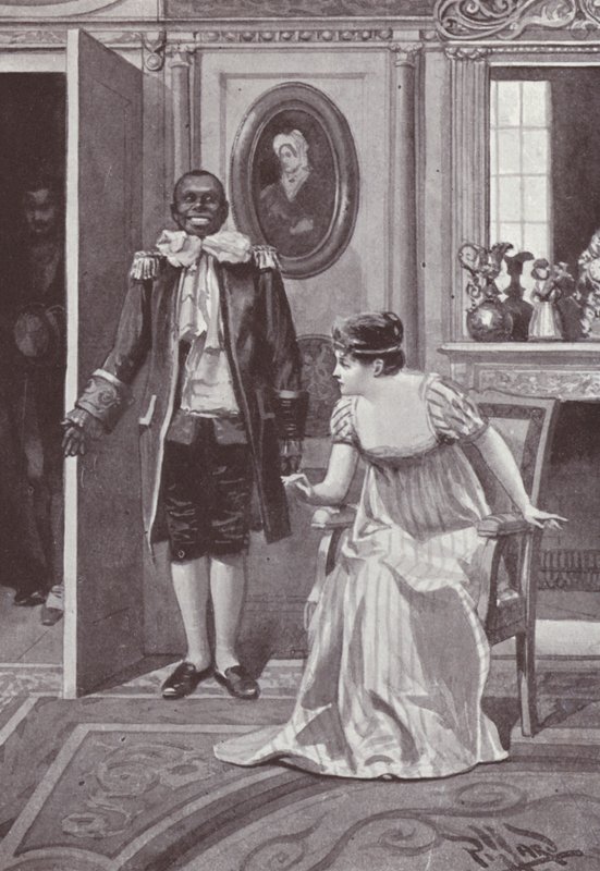 Illustration for Vanity Fair by William Makepeace Thackeray by Harold Hume Piffard