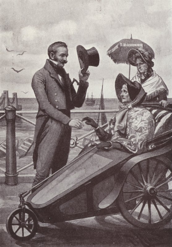 Illustration for Vanity Fair by William Makepeace Thackeray by Harold Hume Piffard