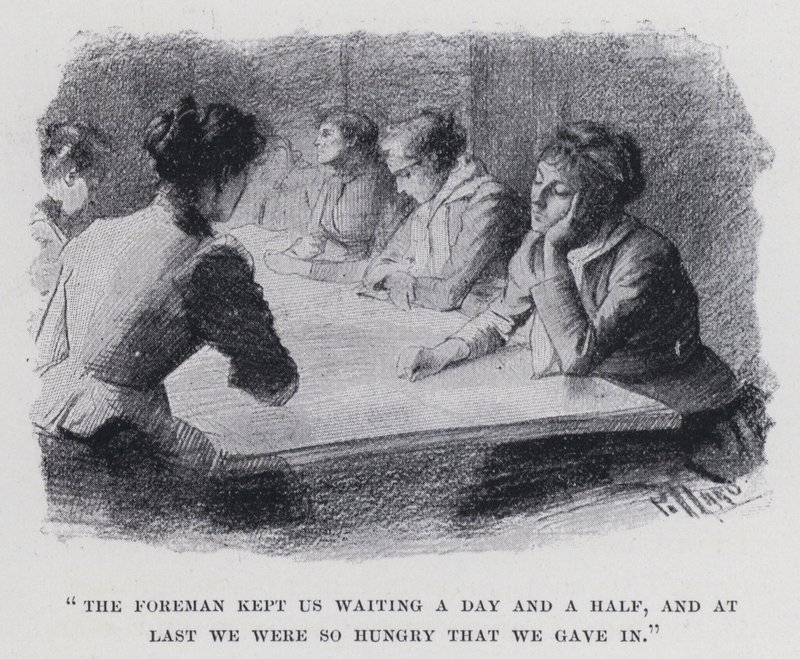 The foreman kept us waiting a day and a half, and at last we were so hungry that we gave in by Harold Hume Piffard
