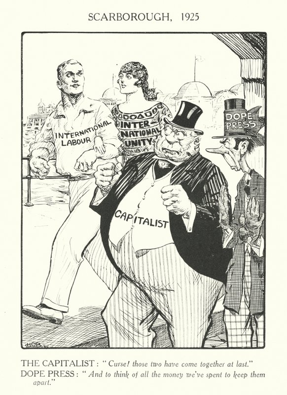 Trades Union Congress Conference, Scarborough by Harold Outram Batho
