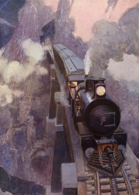 A Mountain Railway by Harold Robert Millar