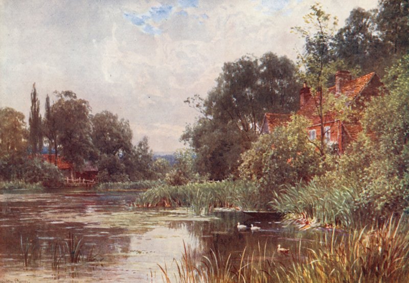 Flanchford Mill by Harold Sutton Palmer