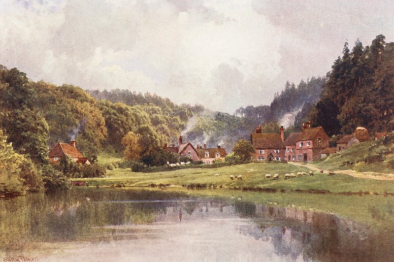 Friday Street, on the Way to Leith Hill by Harold Sutton Palmer