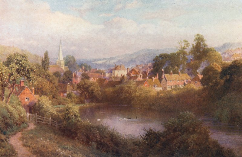 Godalming, A Bit of the Old Town by Harold Sutton Palmer