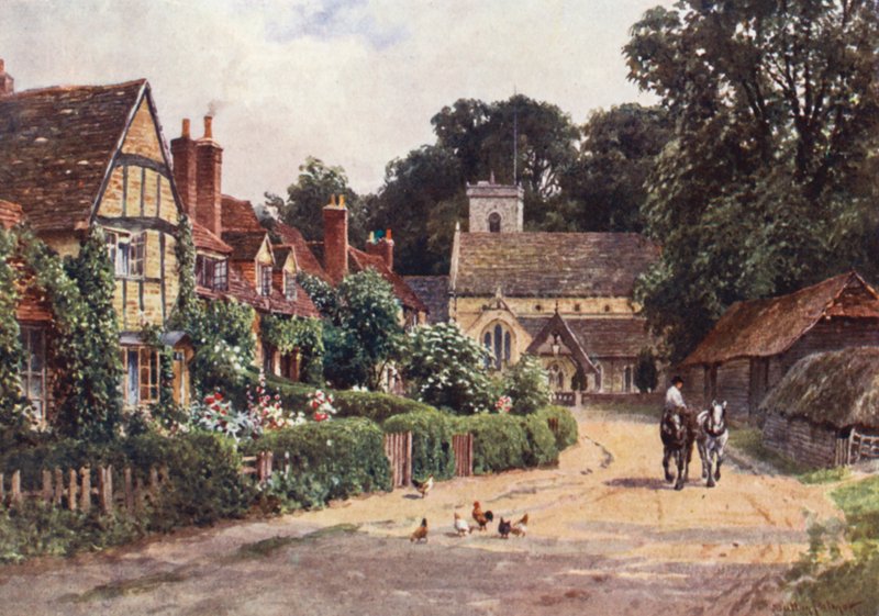 The Village of Betchworth, Near Dorking by Harold Sutton Palmer