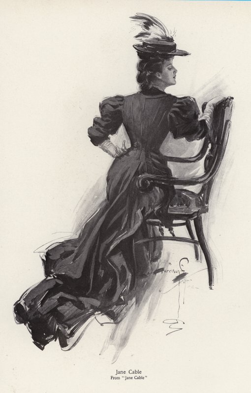 The Character Jane Cable from the Novel, Jane Cable, by George Barr McCutcheon by Harrison Fisher