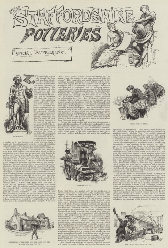 The Staffordshire Potteries by Harry Furniss