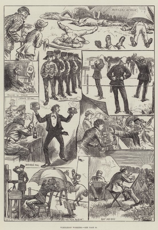 Wimbledon Workers by Harry Furniss