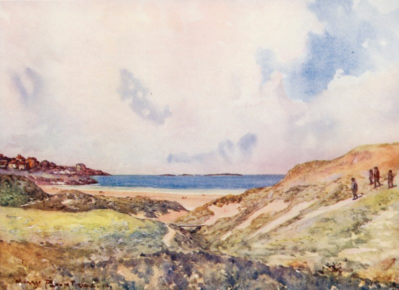 Golf Courses: Portrush, Coming to the Seventeenth Green by Harry (1878 1950) Rountree