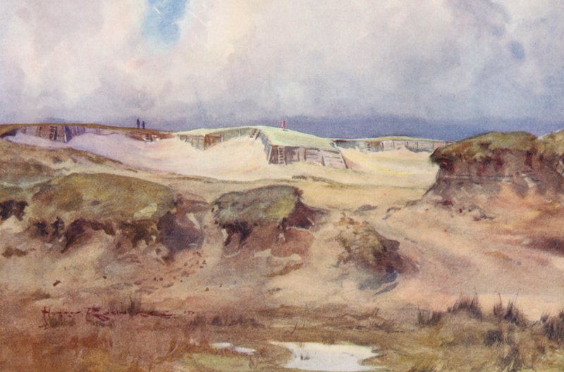 Golf Courses: Westward Ho! The Carry on the Fifth Tee by Harry (1878 1950) Rountree
