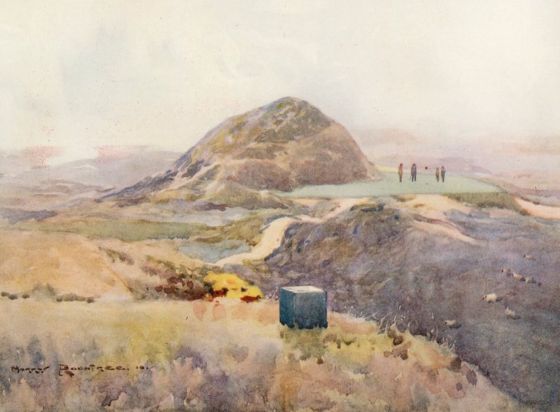 Golf Courses: Troon, the new short hole by Harry (1878 1950) Rountree
