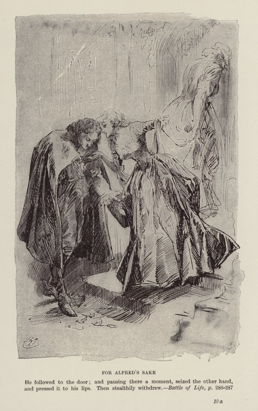 Christmas Books by Charles Dickens: Battle of Life by Harry (after) Furniss