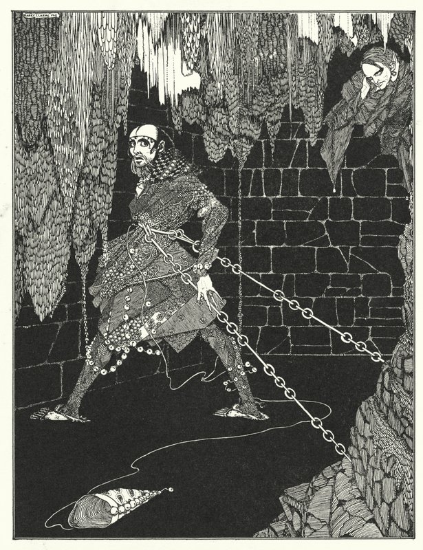 Edgar Allan Poe: The Cask of Amontillado by Harry Clarke