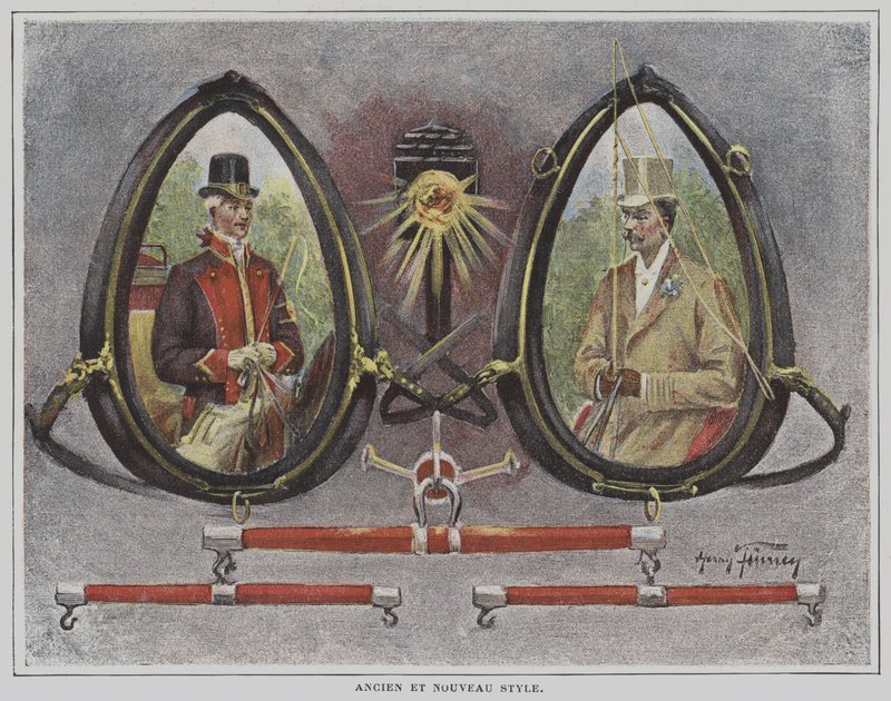 Old and New Coach Drivers by Harry Finney