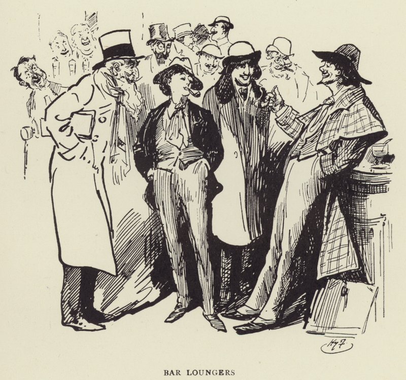 Bar Loungers by Harry Furniss