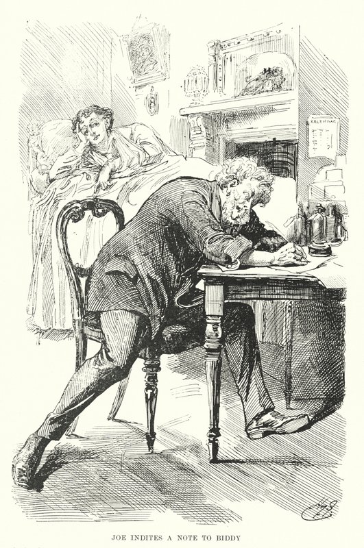 Illustration for Great Expectations by Charles Dickens by Harry Furniss