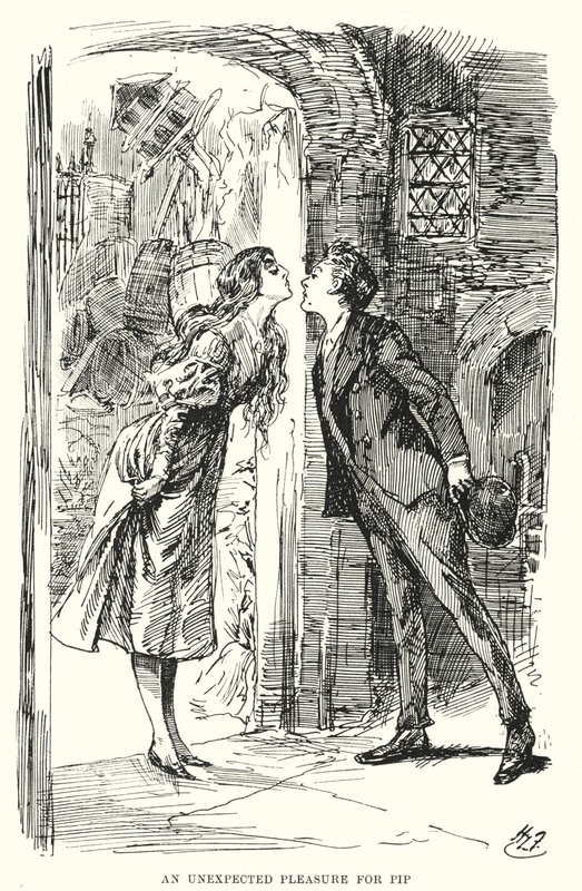 Illustration for Great Expectations by Charles Dickens by Harry Furniss