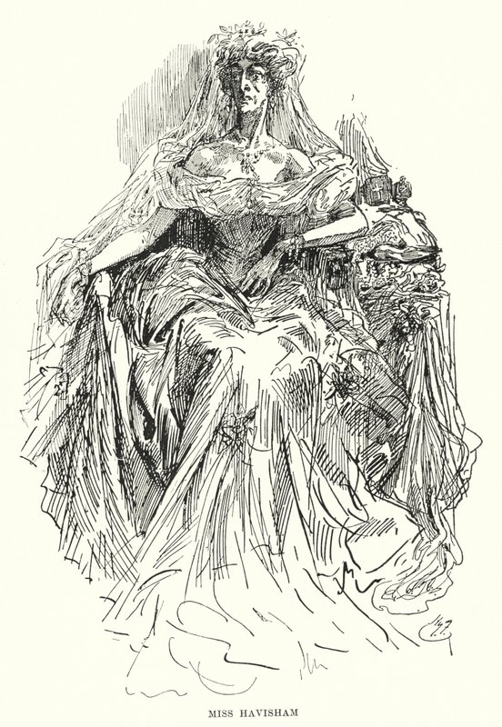 Illustration for Great Expectations by Charles Dickens by Harry Furniss