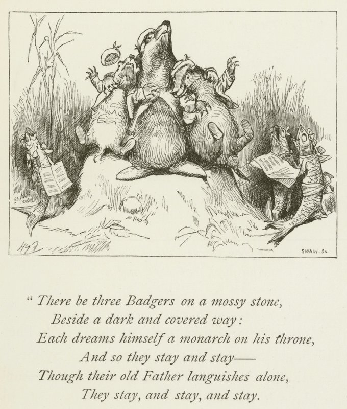 Illustration for Sylvie and Bruno by Lewis Carroll by Harry Furniss