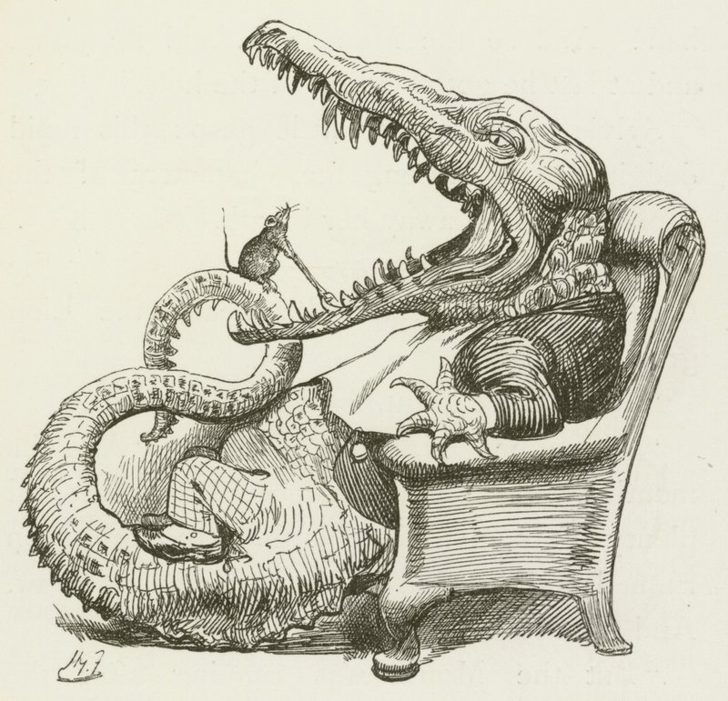 Illustration for Sylvie and Bruno by Lewis Carroll by Harry Furniss