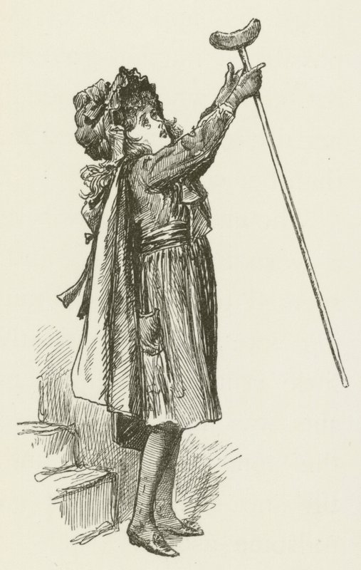 Illustration for Sylvie and Bruno by Harry Furniss