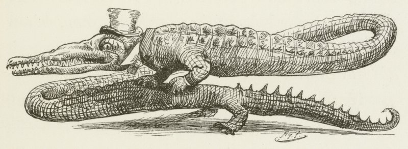 Illustration for Sylvie and Bruno by Harry Furniss