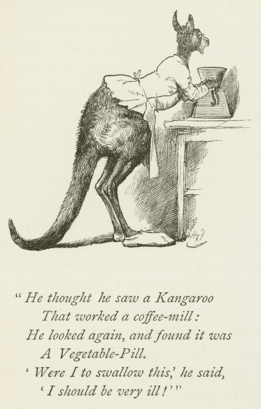 Illustration for Sylvie and Bruno by Harry Furniss
