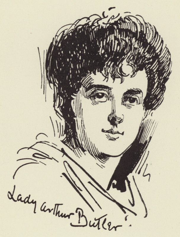 Lady Arthur Butler by Harry Furniss