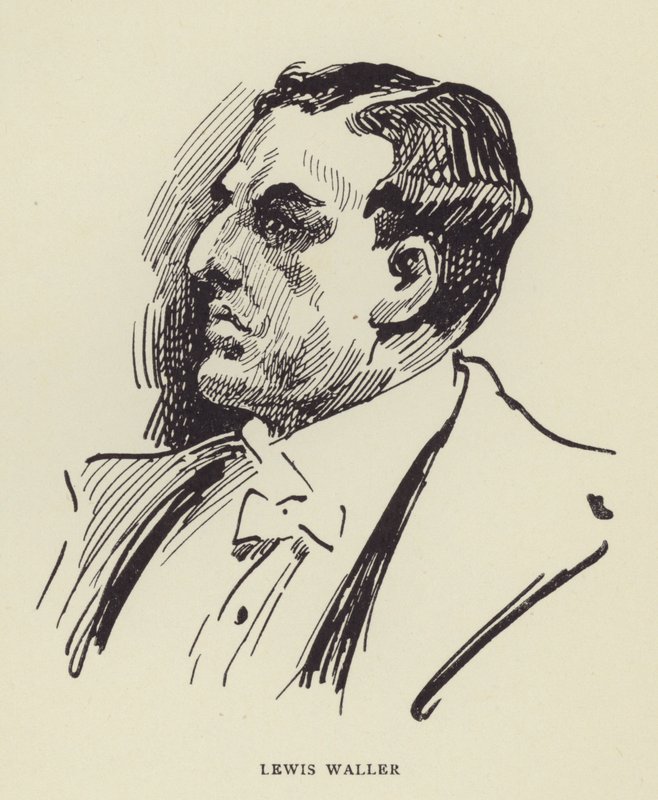 Lewis Waller by Harry Furniss