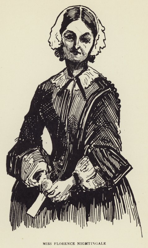 Miss Florence Nightingale by Harry Furniss