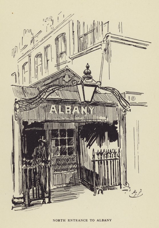 North entrance to Albany by Harry Furniss