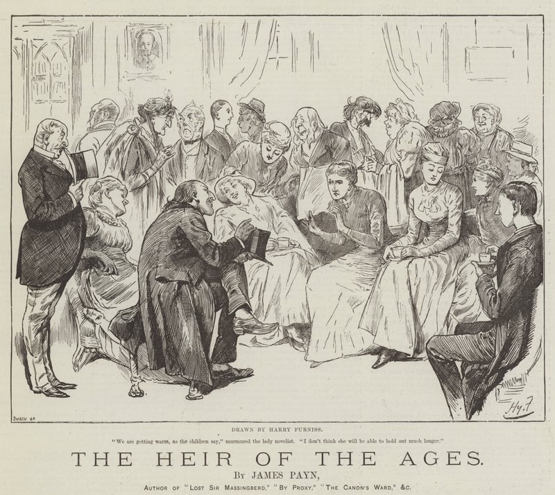 The Heir of the Ages, by James Payn by Harry Furniss