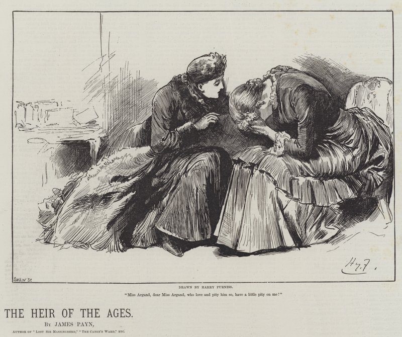 The Heir of the Ages, by James Payn by Harry Furniss