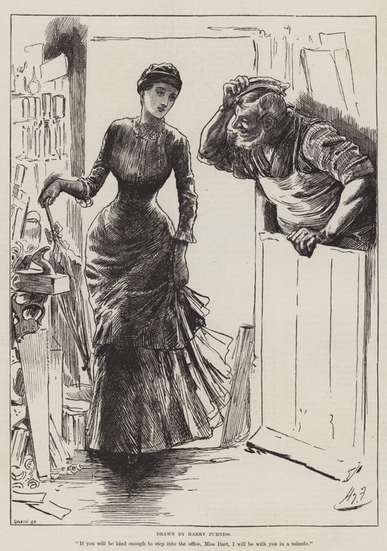 The Heir of the Ages, by James Payn by Harry Furniss