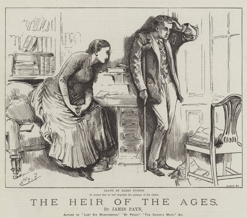 The Heir of the Ages, by James Payn by Harry Furniss