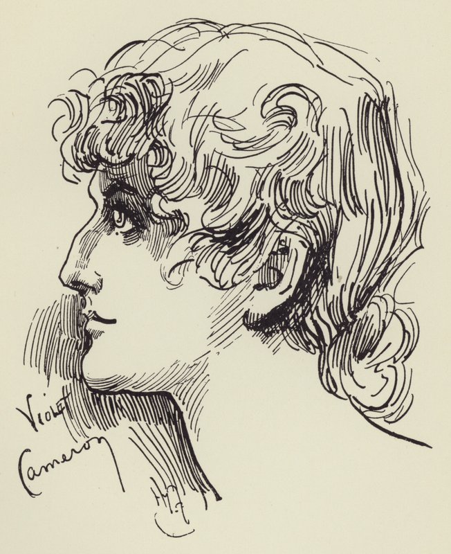 Violet Cameron by Harry Furniss