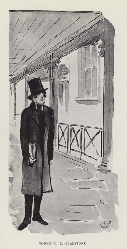 Young W. E. Gladstone by Harry Furniss