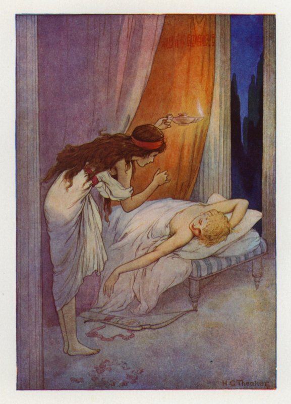 Cupid, Asleep by Harry George Theaker
